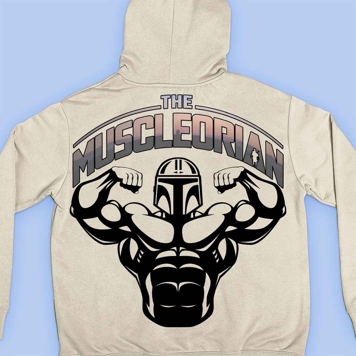 Muscleorian - Premium Hoodie Unisex Backprint